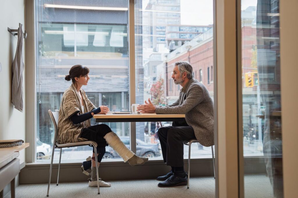 douleur main et repos professionnel