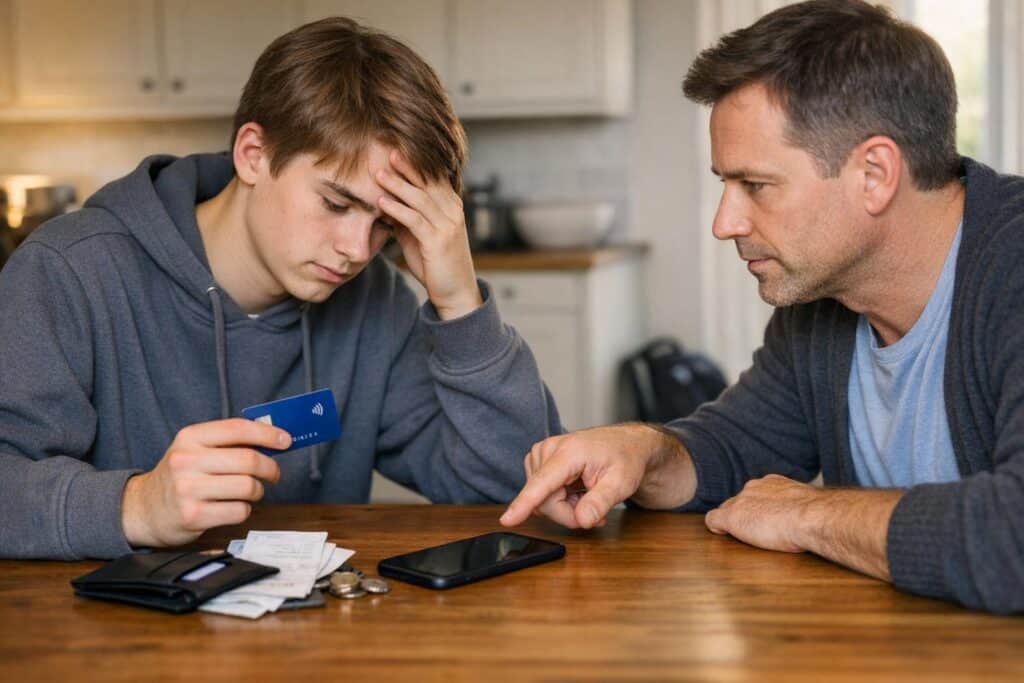 erreurs carte bancaire jeune