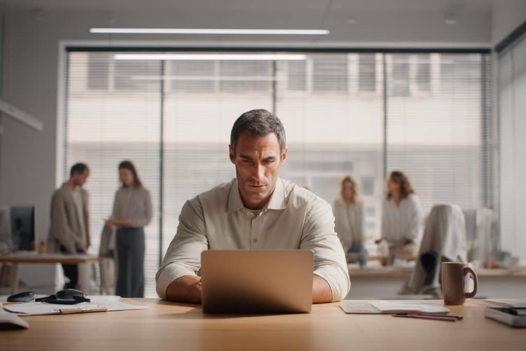 suspension contrat travail employe bureau